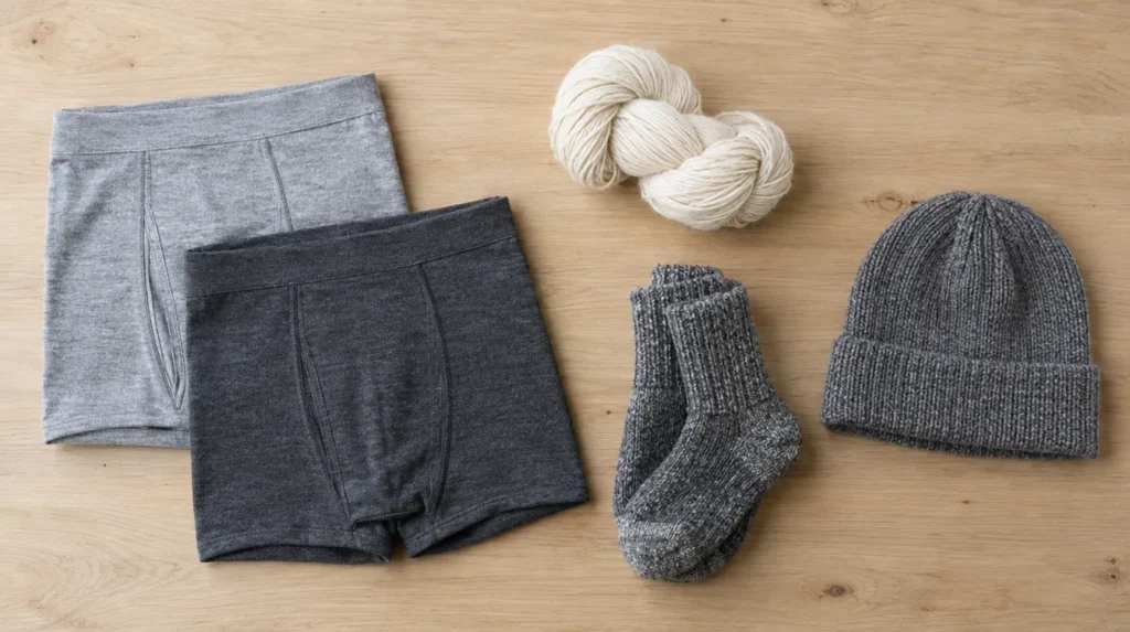 Merino ondergoed heren: voordelen, nadelen en wassen